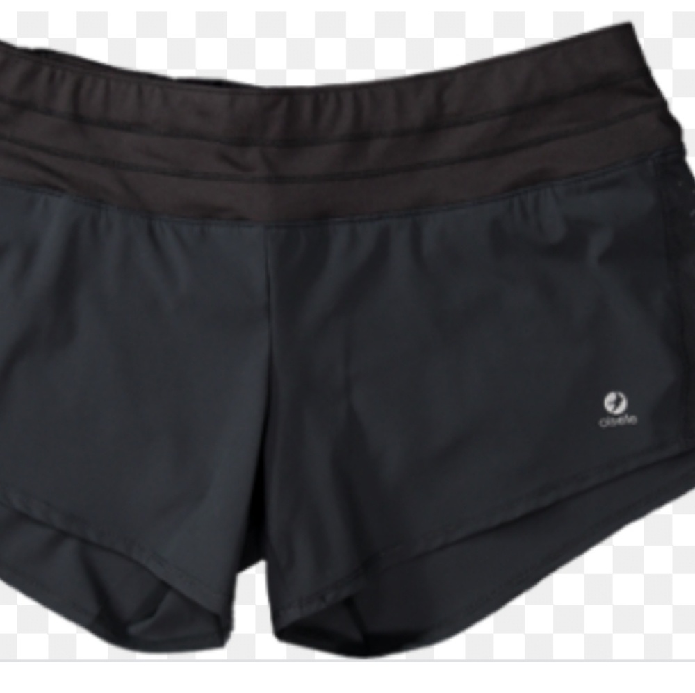 Oiselle black and grey toolbet rogas